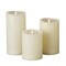 Classic Motion Flameless Candle 3pc Set -5x7, 5x9, 5x11 Ivory